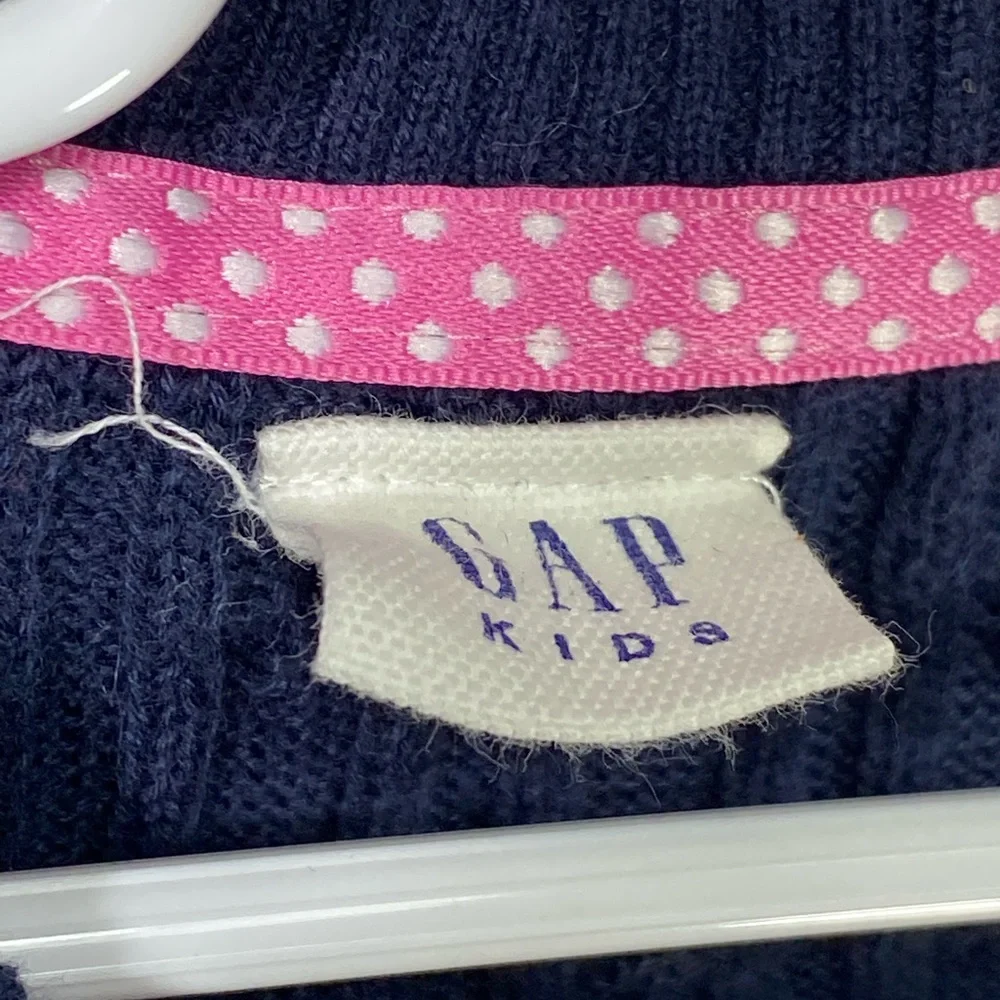 GAP Navy Blue Kids Cable Knit Sweater